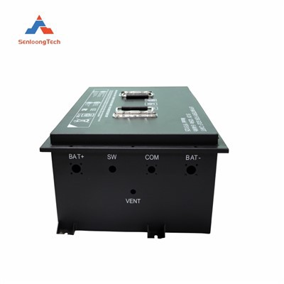 Großer Ebike -Anhänger -Metall -Batteriebox